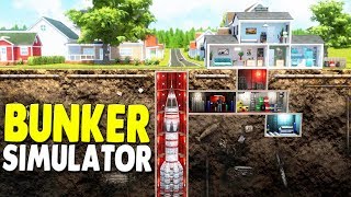 NEW Building Apocalypse Survival Bunkers Under My House  Mr Prepper Bunker Builder Tycoon Gameplay [upl. by Marba]