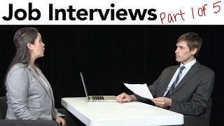 How to Interview for a Job in American English part 15 [upl. by Raff]