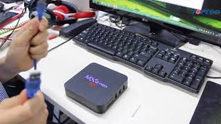 How to upgrade firmware android tv box MXQ pro [upl. by Prior765]