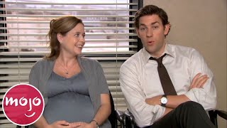 Top 10 RealLife Pregnancies That Were Written Into TV Shows [upl. by Yobybab]