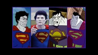 Bizarro Evolution in Cartoons amp TV Supermans imperfect duplicate 2018 [upl. by Claudy]