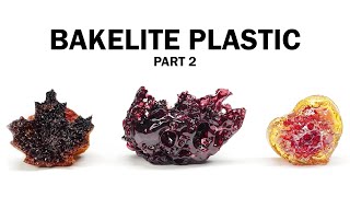 Making bakelite plastic Part 2 [upl. by Leanne]