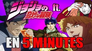 JoJos Bizarre Adventure Arc 1 EN 5 MINUTES ft Bob Lennon  RE TAKE [upl. by Curr556]