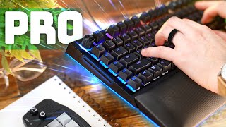 NEW Razer Blackwidow V4 Pro Keyboard Review [upl. by Ynnod]